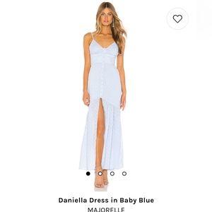 Marjorelle Daniella Dress in Baby Blue Size Small